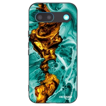 Picasee silikonový černý obal pro Google Pixel 8 - Goldsky