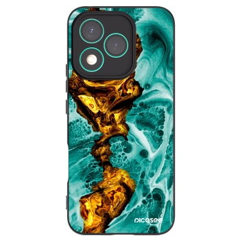 Picasee silikonový černý obal pro Honor 400 Lite 5G - Goldsky