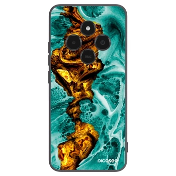 Picasee silikonový černý obal pro Xiaomi Poco C75 - Goldsky