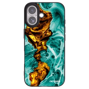 Picasee silikonový černý obal pro Apple iPhone 17 - Goldsky