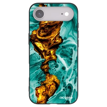 Picasee silikonový černý obal pro Apple iPhone Air - Goldsky