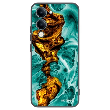 Picasee silikonový černý obal pro Vivo Y29s 5G - Goldsky