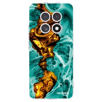 Picasee silikonový průhledný obal pro Xiaomi Redmi Note 15 - Goldsky