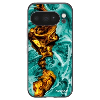 Picasee silikonový černý obal pro Google Pixel 10 Pro - Goldsky