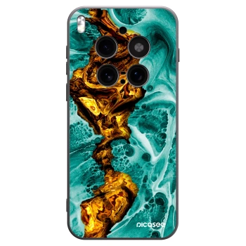 Picasee silikonový černý obal pro Vivo X300 Pro - Goldsky