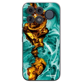 Picasee silikonový černý obal pro Xiaomi Poco F8 Ultra - Goldsky