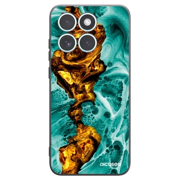 Picasee silikonový černý obal pro Motorola Edge 70 Fusion - Goldsky