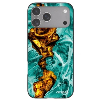 Picasee silikonový černý obal pro Apple iPhone 18 Pro Max - Goldsky