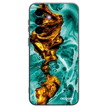 Picasee silikonový černý obal pro Samsung Galaxy A37 - Goldsky