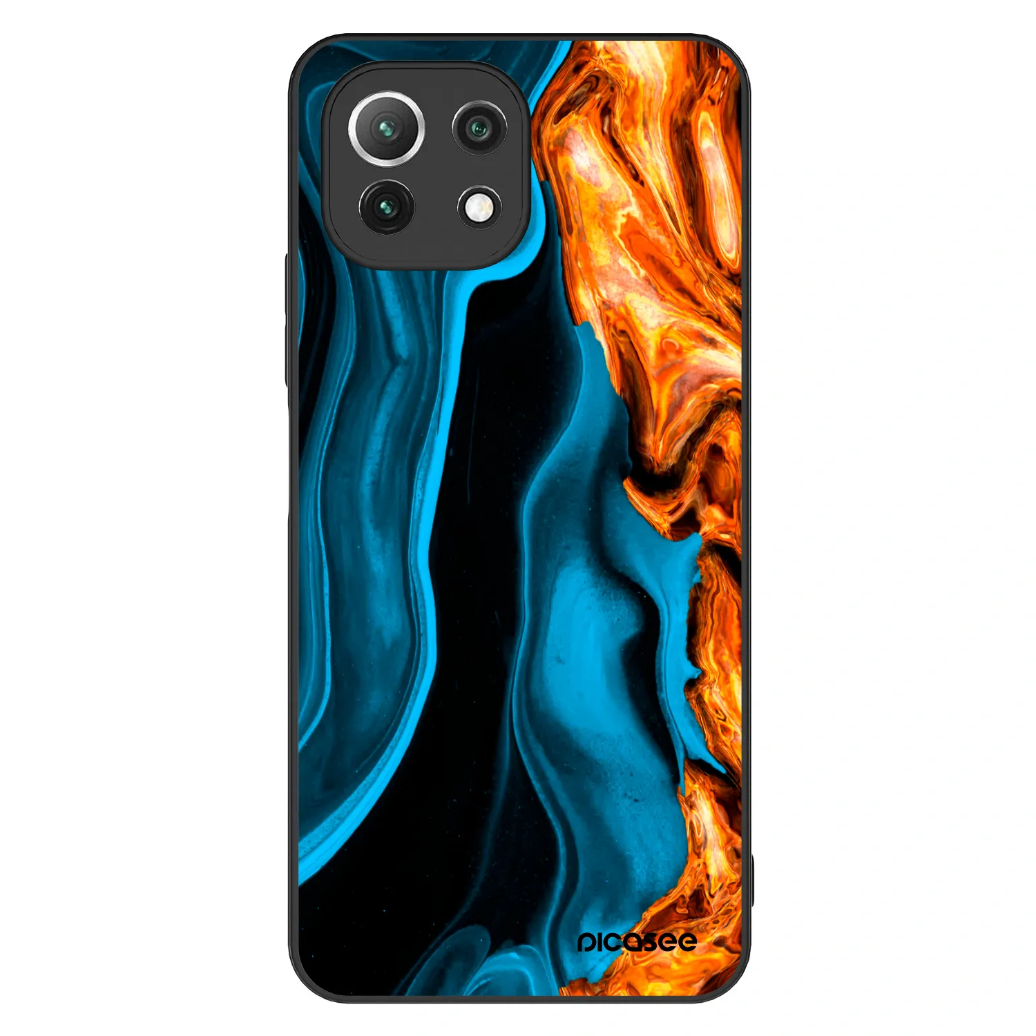 Picasee ULTIMATE CASE pro Xiaomi Mi 11 Lite - Gold blue