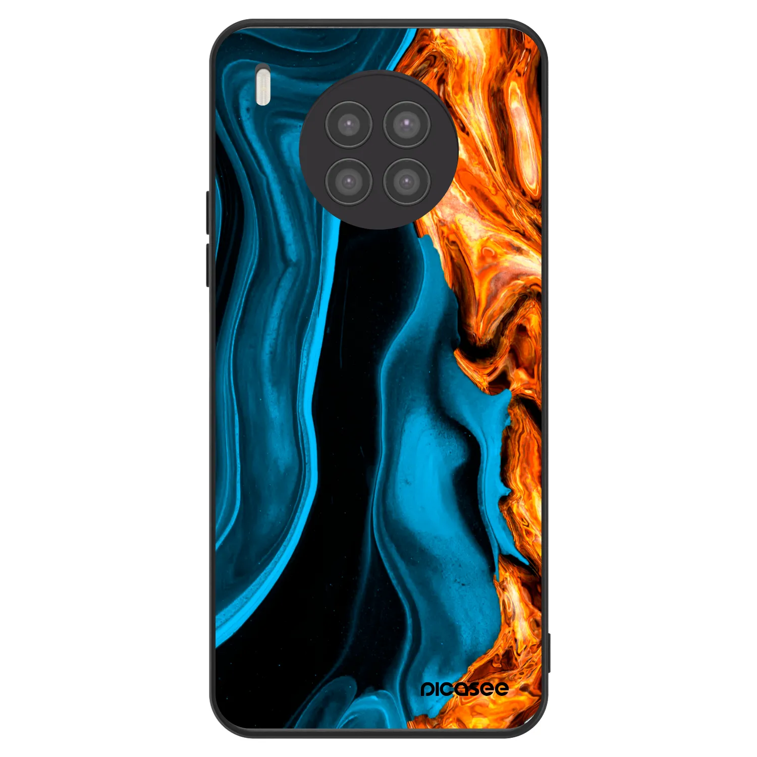 Picasee ULTIMATE CASE pro Huawei Nova 8i - Gold blue