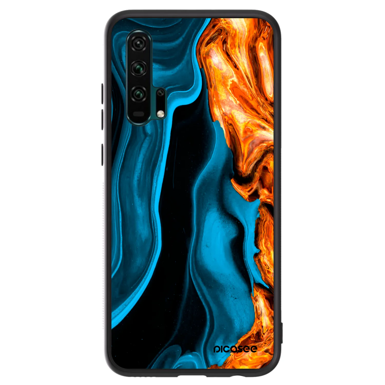 Picasee ULTIMATE CASE pro Honor 20 Pro - Gold blue