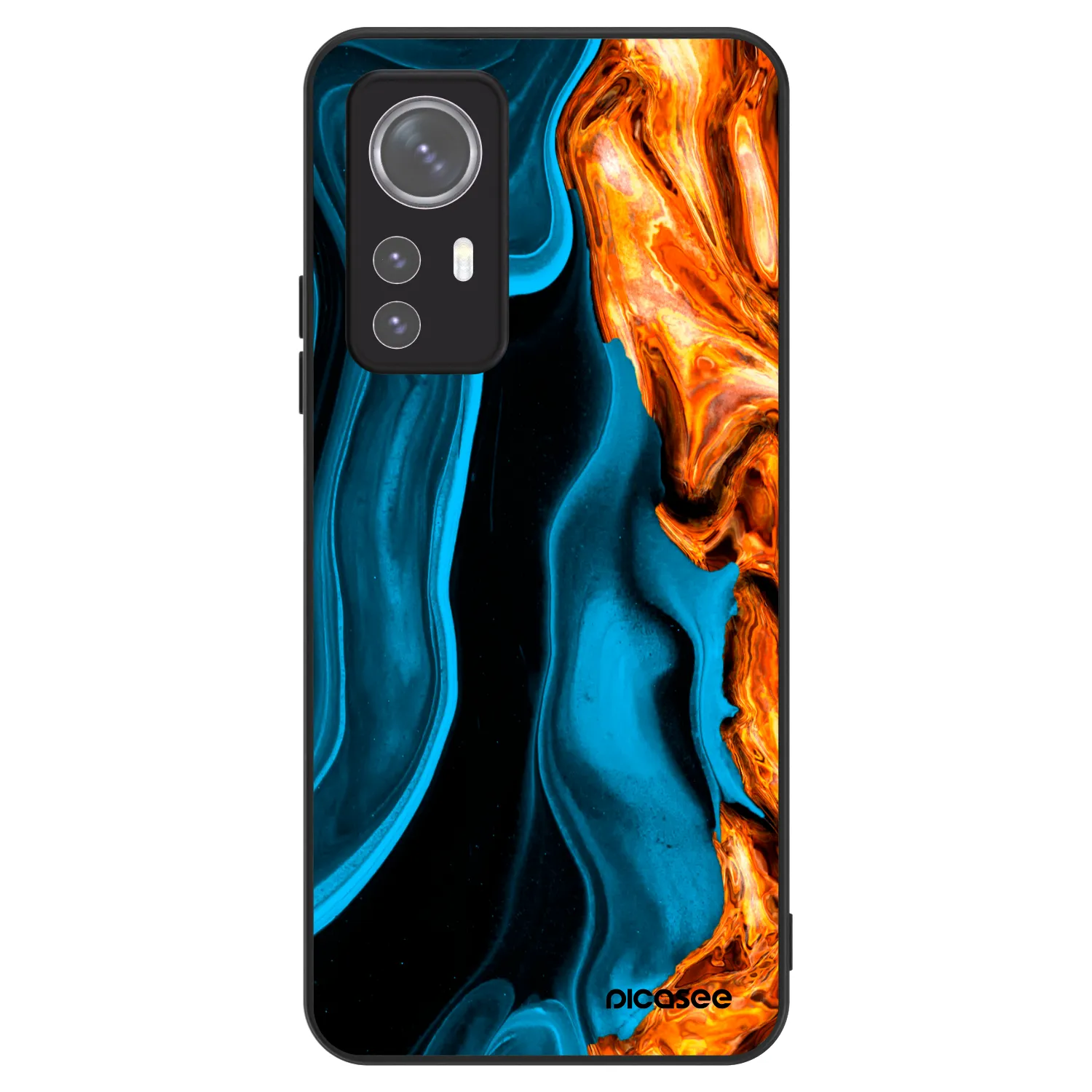 Picasee ULTIMATE CASE pro Xiaomi 12X - Gold blue