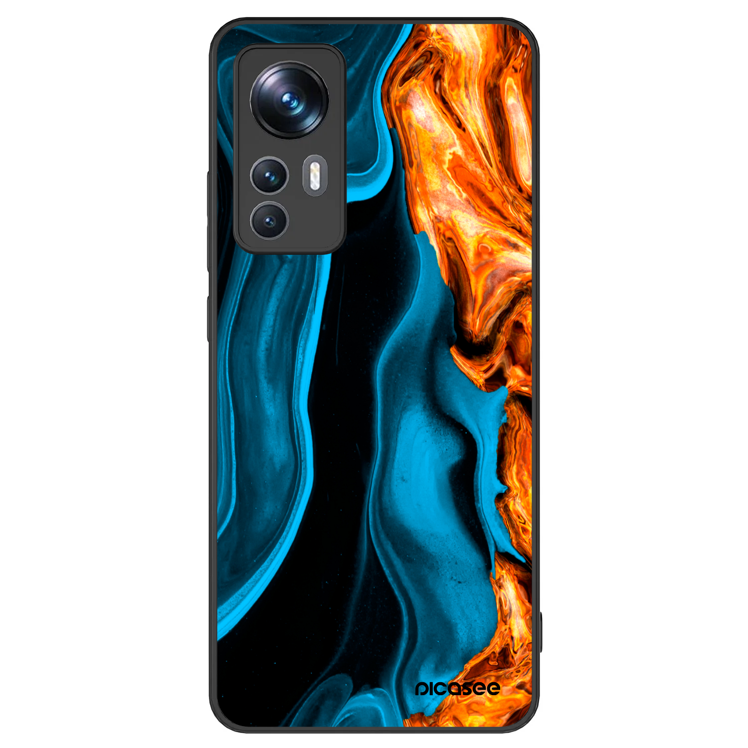 Picasee ULTIMATE CASE pro Xiaomi 12T Pro - Gold blue
