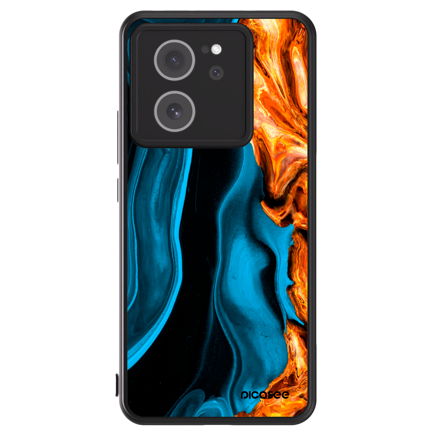 Picasee ULTIMATE CASE pro Xiaomi 13T - Gold blue