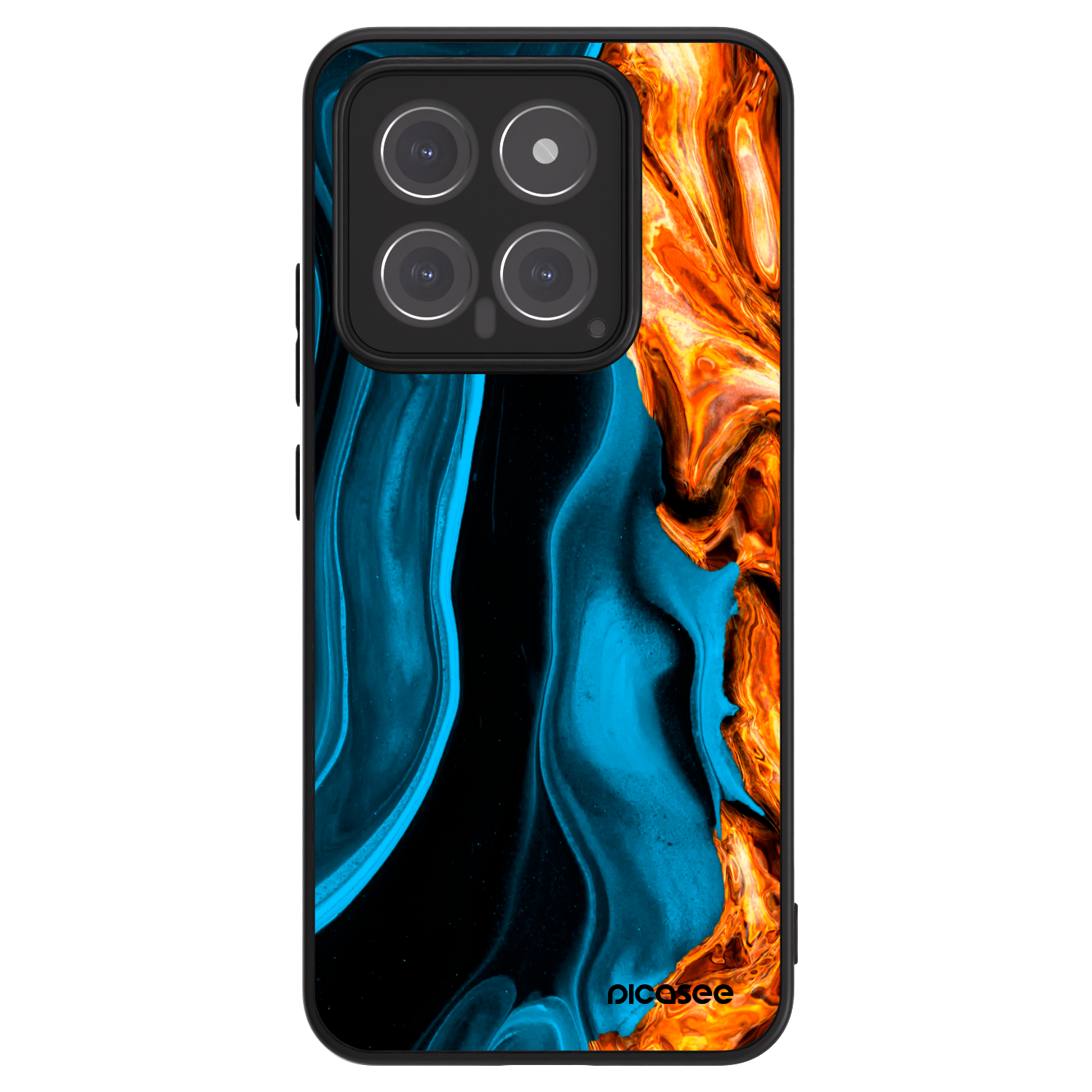 Picasee ULTIMATE CASE pro Xiaomi 14 - Gold blue