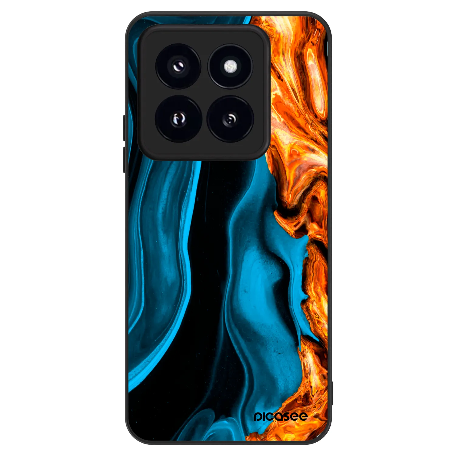 Picasee ULTIMATE CASE pro Xiaomi 14 Pro - Gold blue