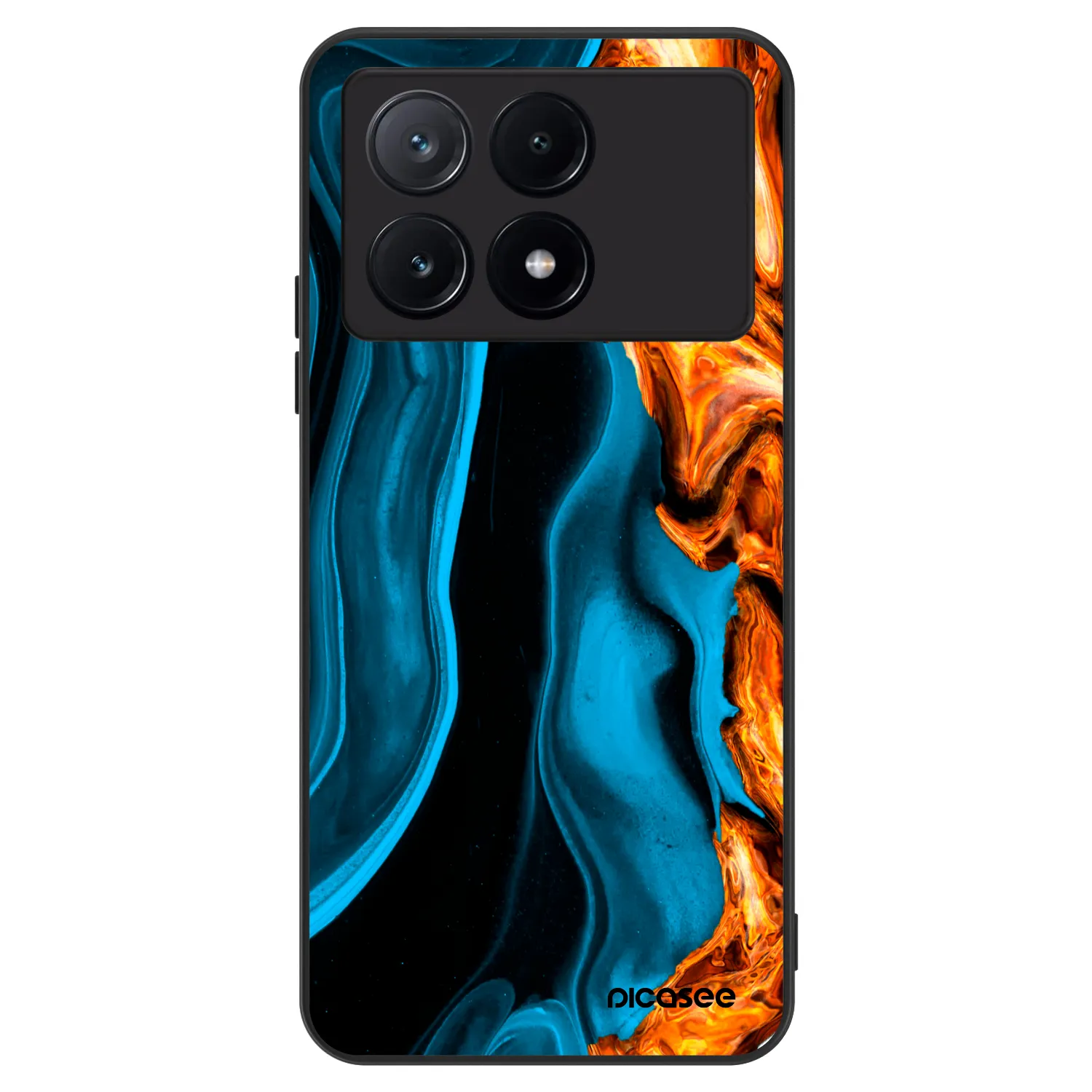Picasee ULTIMATE CASE pro Xiaomi Poco X6 Pro - Gold blue
