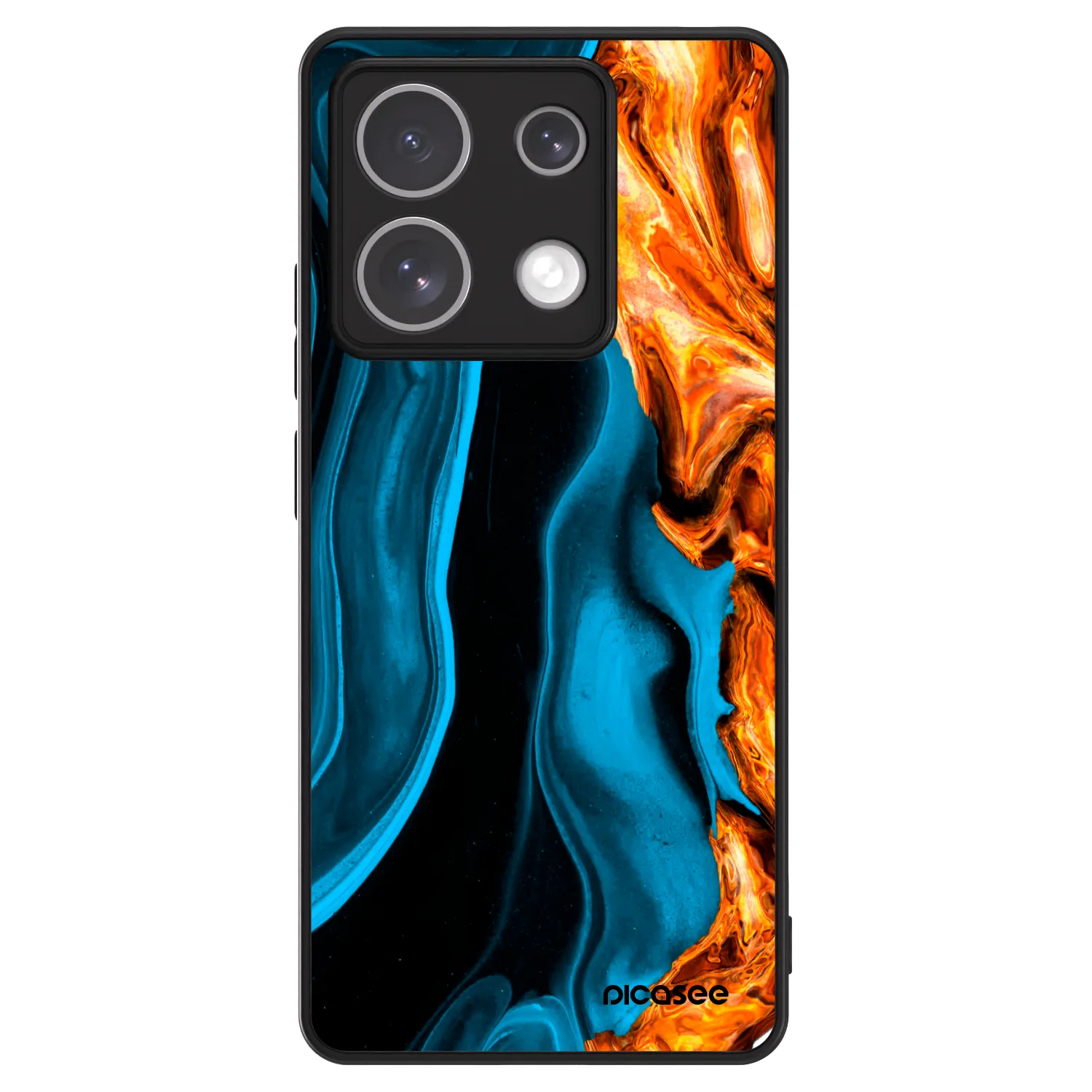 Picasee ULTIMATE CASE pro Xiaomi Redmi Note 13 Pro 5G - Gold blue