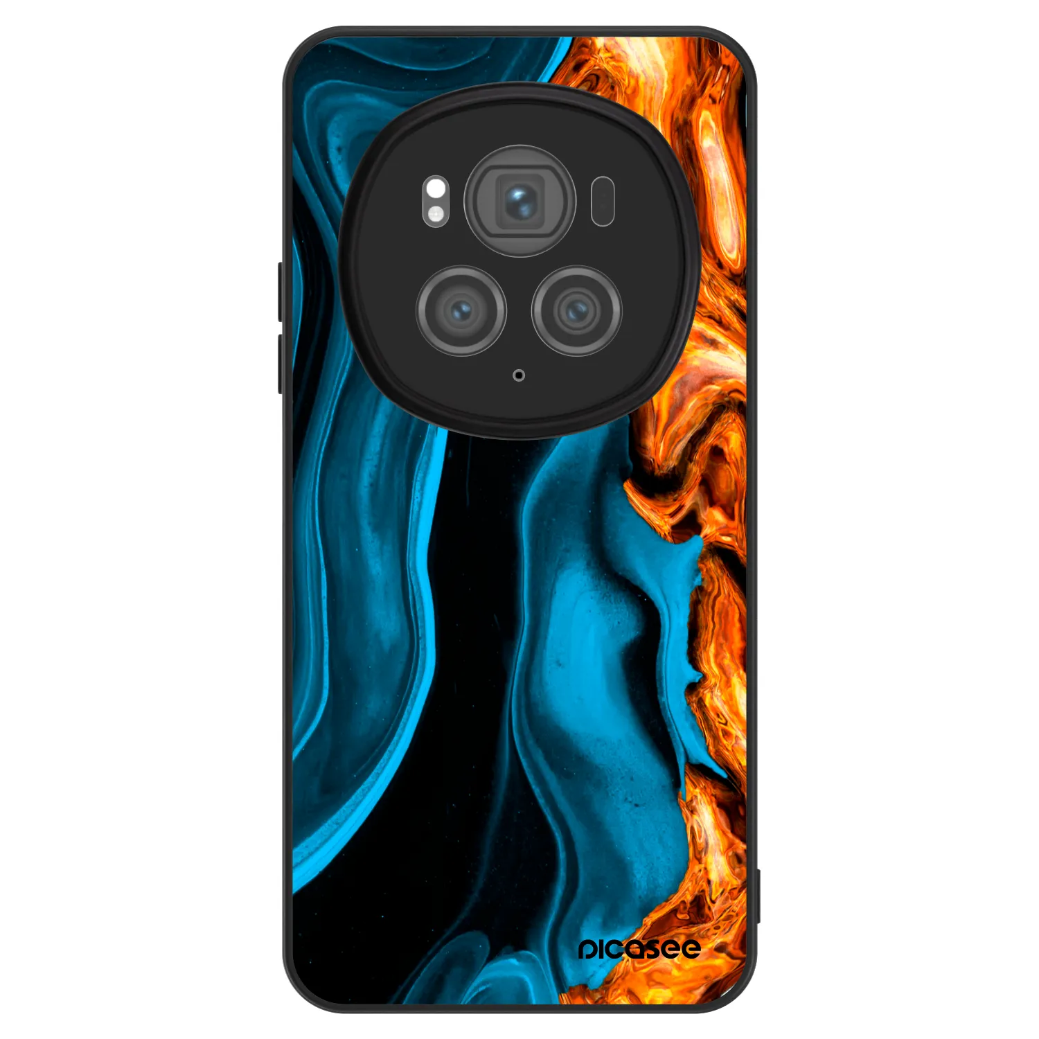 Picasee ULTIMATE CASE pro Honor Magic6 Pro - Gold blue