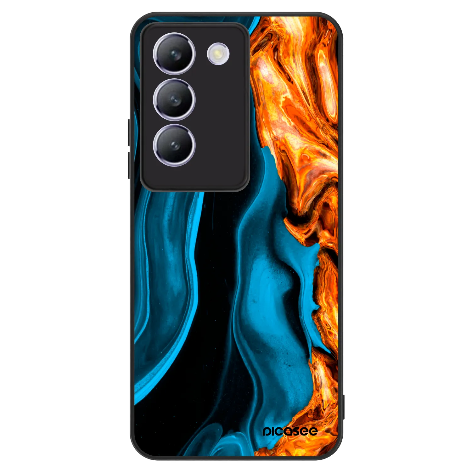 Picasee ULTIMATE CASE pro Vivo V40 SE 5G - Gold blue