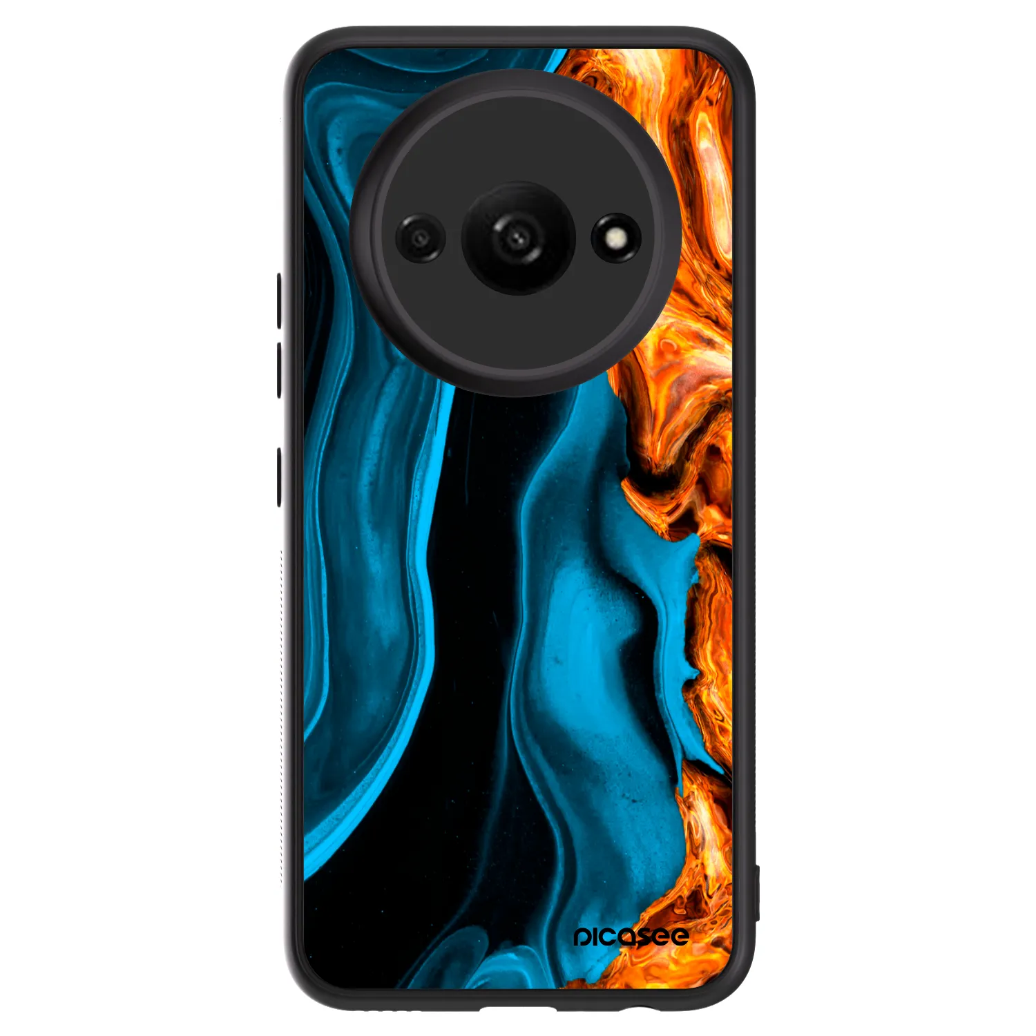 Picasee ULTIMATE CASE pro Xiaomi Redmi A3 - Gold blue