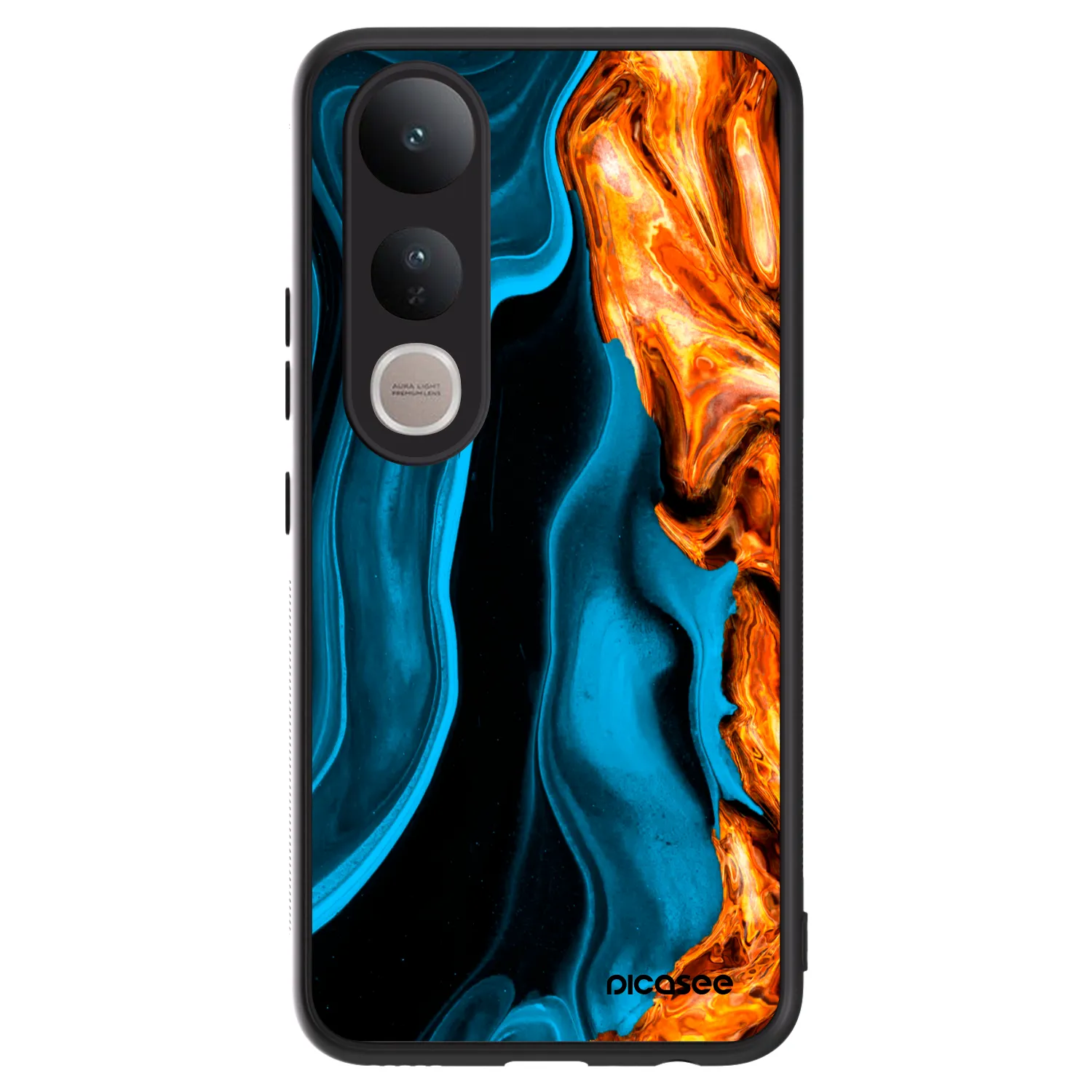 Picasee ULTIMATE CASE pro Vivo V50 Lite 5G - Gold blue