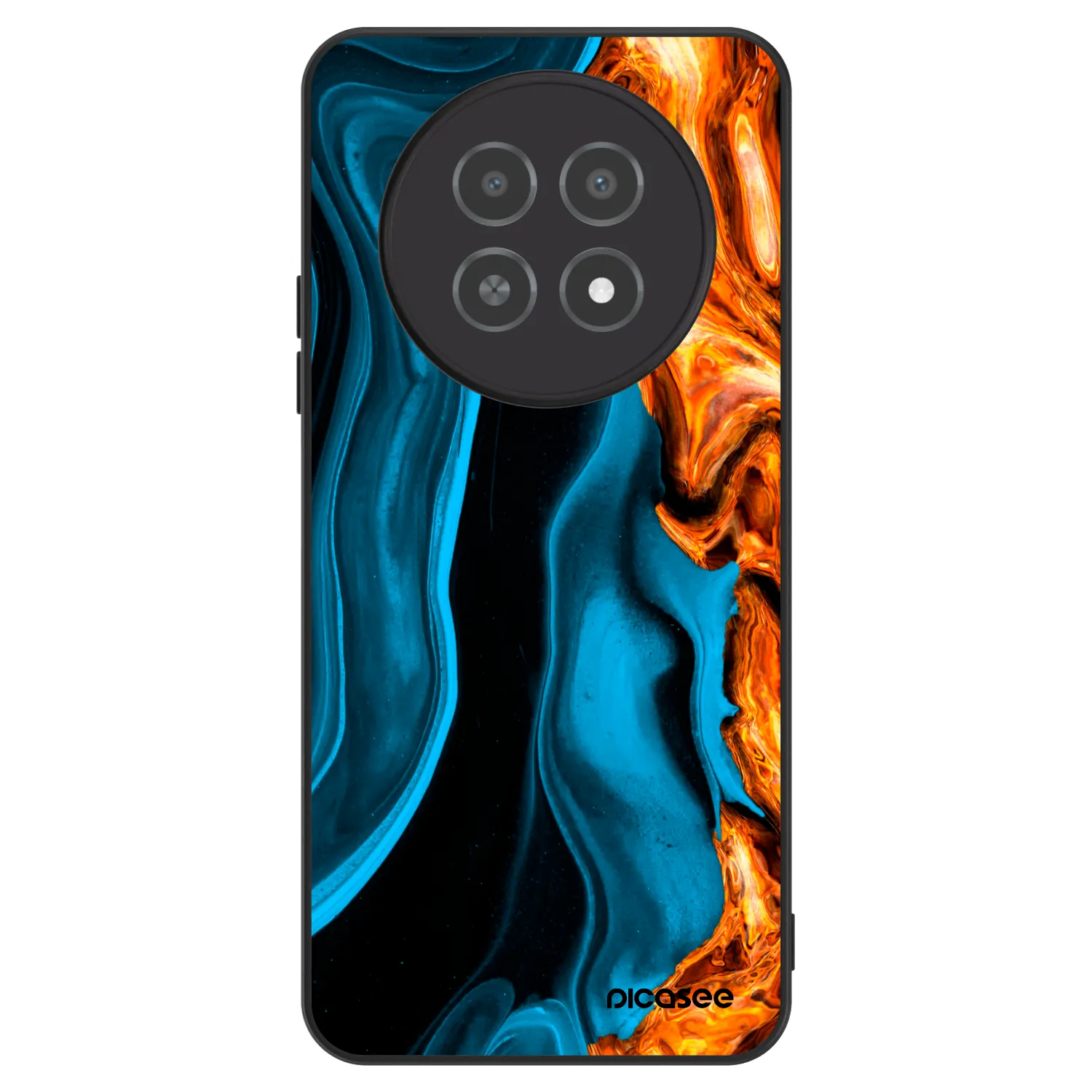 Picasee ULTIMATE CASE pro Realme 12X - Gold blue