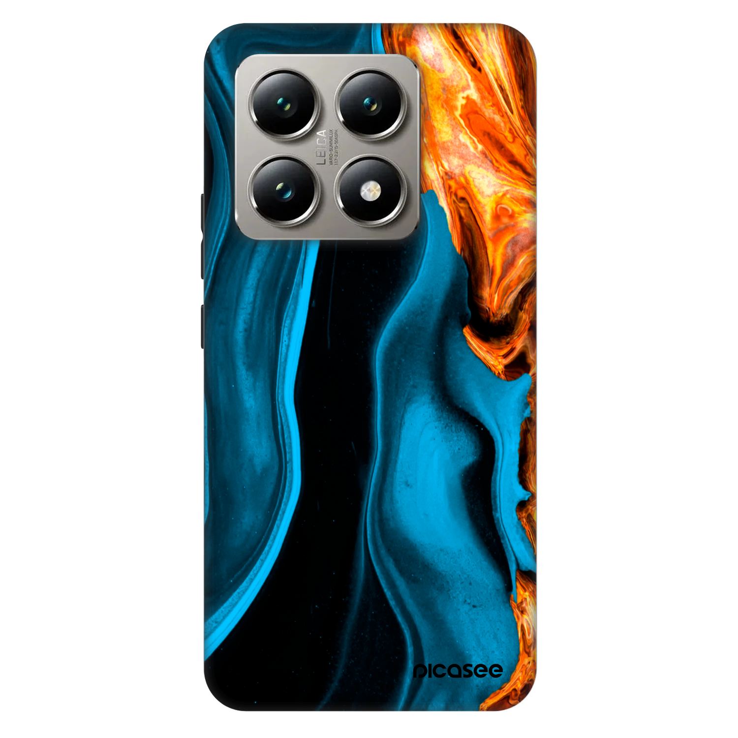 Picasee Fashion Case pro Xiaomi 14T - Gold blue