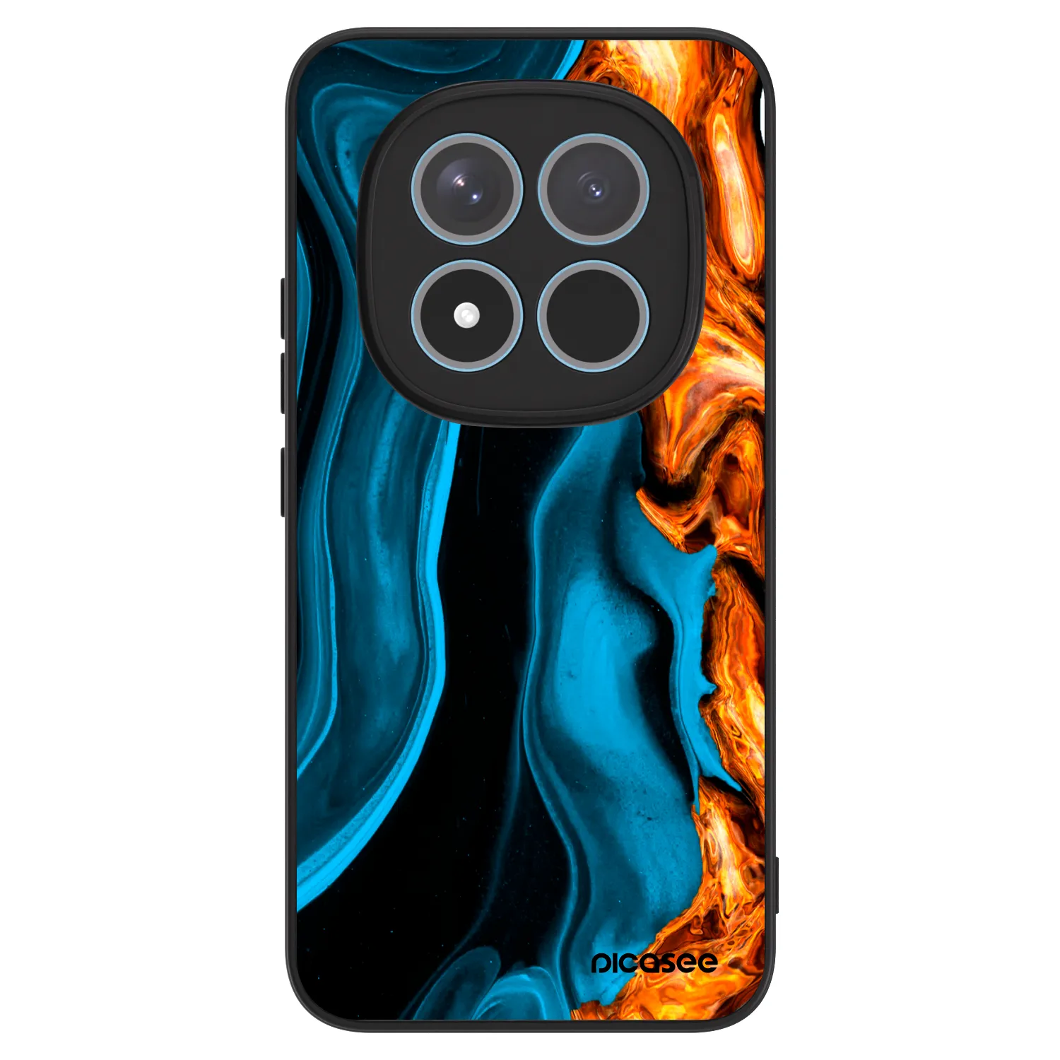 Picasee ULTIMATE CASE pro Xiaomi Redmi Note 15 Pro+ - Gold blue