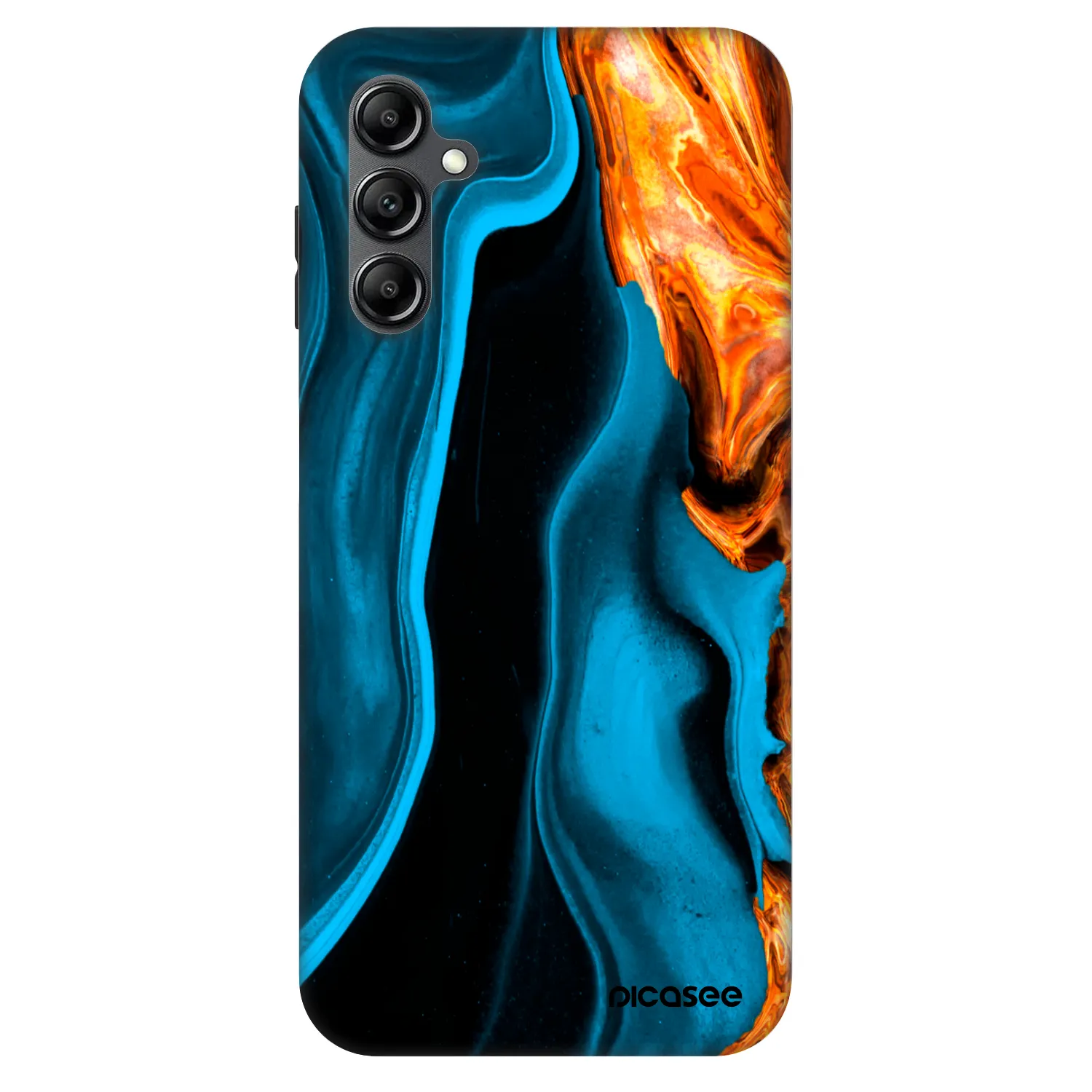 Picasee Fashion Case pro Samsung Galaxy A16 4G - Gold blue