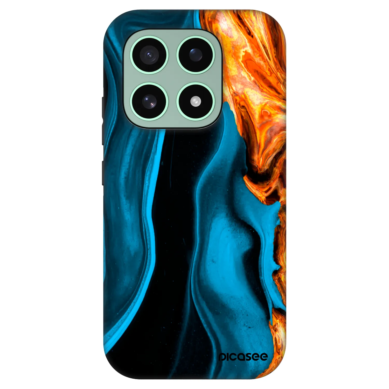Picasee Fashion Case pro Xiaomi 17 - Gold blue