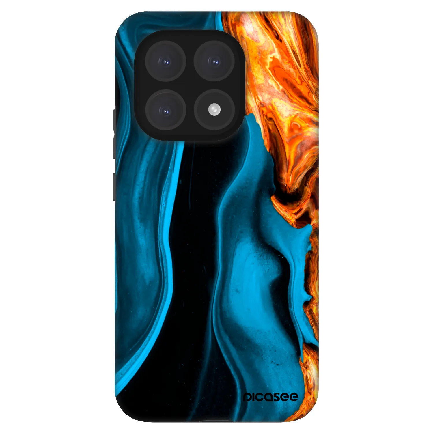 Picasee Fashion Case pro Xiaomi 15T - Gold blue