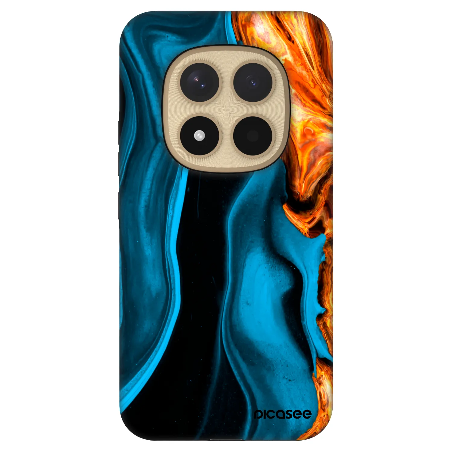 Picasee Fashion Case pro Xiaomi Redmi Note 15 Pro+ - Gold blue