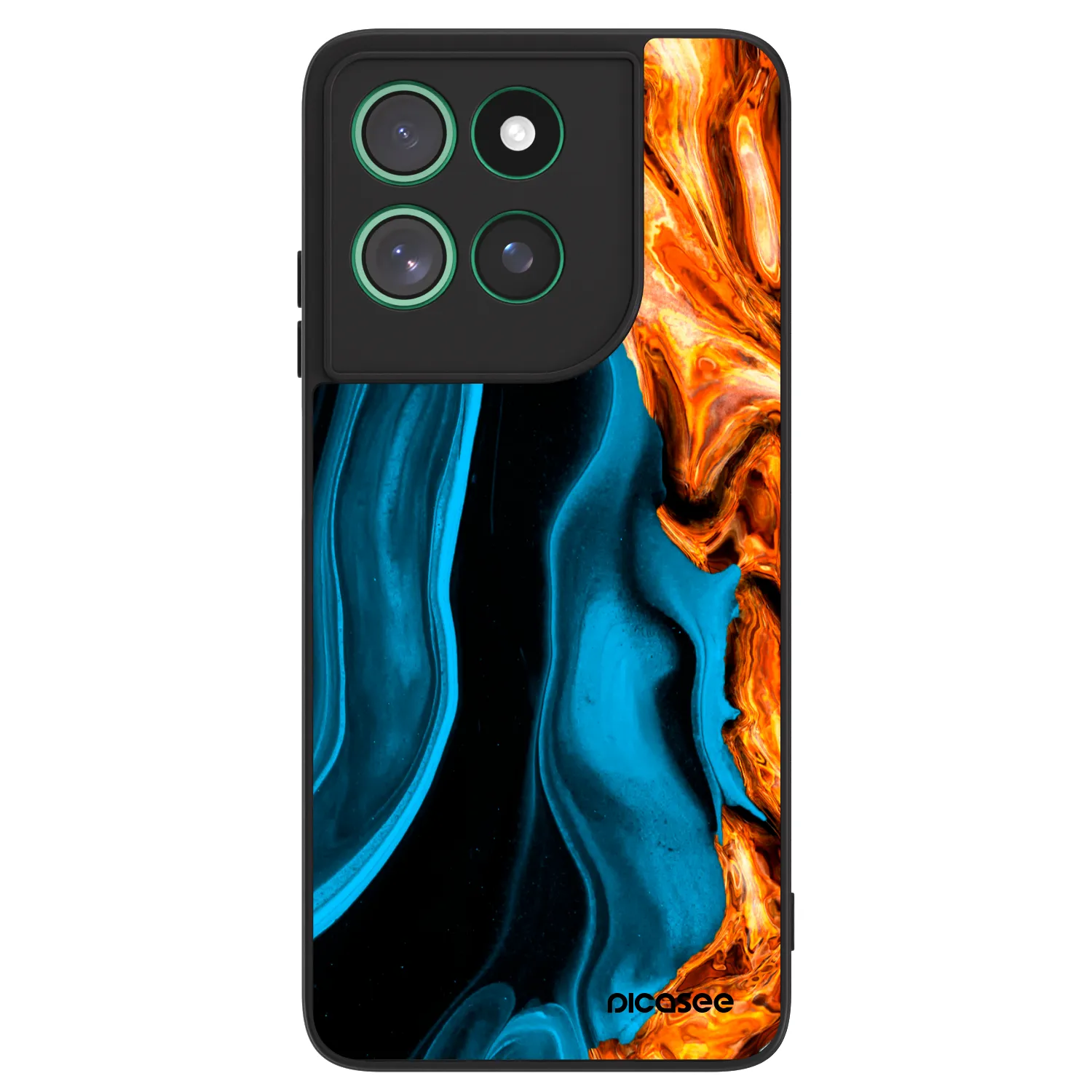 Picasee ULTIMATE CASE pro Motorola Moto G57 Power - Gold blue