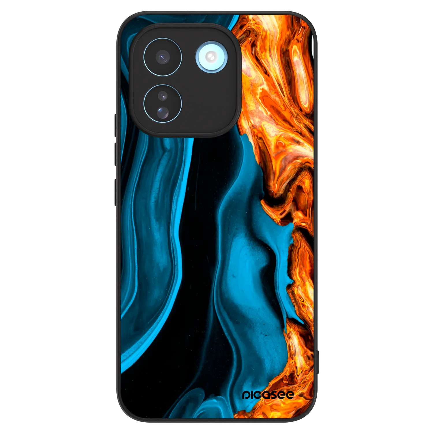 Picasee ULTIMATE CASE pro Xiaomi Redmi Note 17 Pro MAX 5G - Gold blue