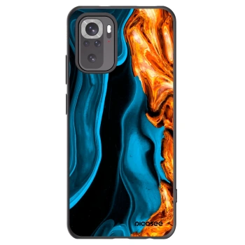 Picasee silikonový černý obal pro Xiaomi Redmi Note 10S - Gold blue