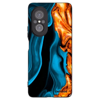 Picasee silikonový černý obal pro Huawei Nova 9 SE - Gold blue