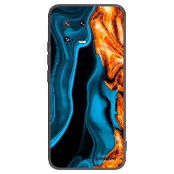 Picasee silikonový černý obal pro Xiaomi 13 Pro - Gold blue