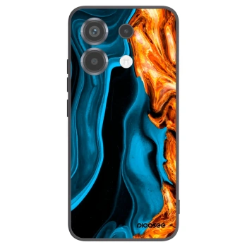 Picasee silikonový černý obal pro Xiaomi Poco X6 - Gold blue