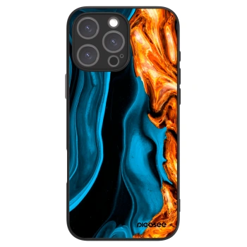 Picasee ULTIMATE CASE MagSafe pro Apple iPhone 16 Pro Max - Gold blue