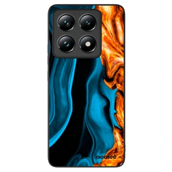 Picasee ULTIMATE CASE pro Xiaomi 14T Pro - Gold blue