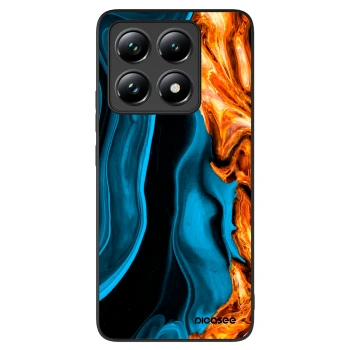 Picasee ULTIMATE CASE pro Xiaomi 14T - Gold blue