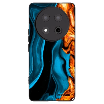 Picasee silikonový černý obal pro Honor Magic7 Lite 5G - Gold blue