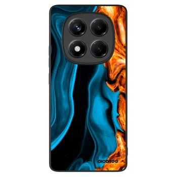 Picasee ULTIMATE CASE pro Xiaomi Redmi Note 14 Pro 4G - Gold blue