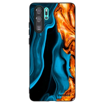 Obal pro Huawei P30 Pro - Gold blue