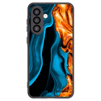 Picasee silikonový černý obal pro Samsung Galaxy A26 5G A266B - Gold blue