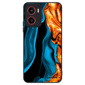 Obal pro Motorola Moto G05 - Gold blue