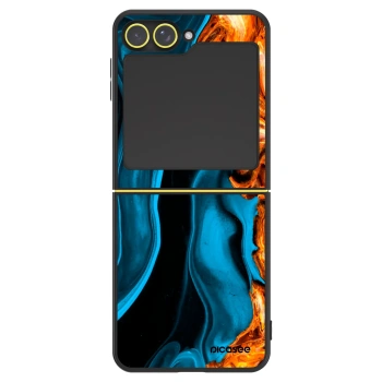 Obal pro Samsung Galaxy Z Flip5 5G - Gold blue