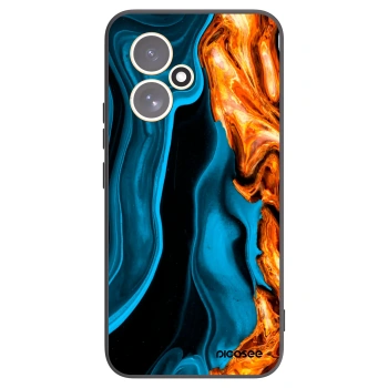 Picasee silikonový černý obal pro Honor 400 5G - Gold blue